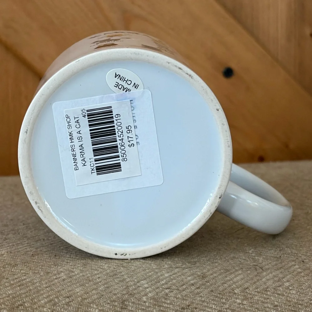 NWT Karma is a Cat Mug